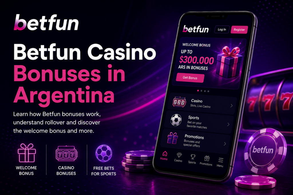 Betfun bonus terms showing wagering requirements, validity, maximum bet and eligible games