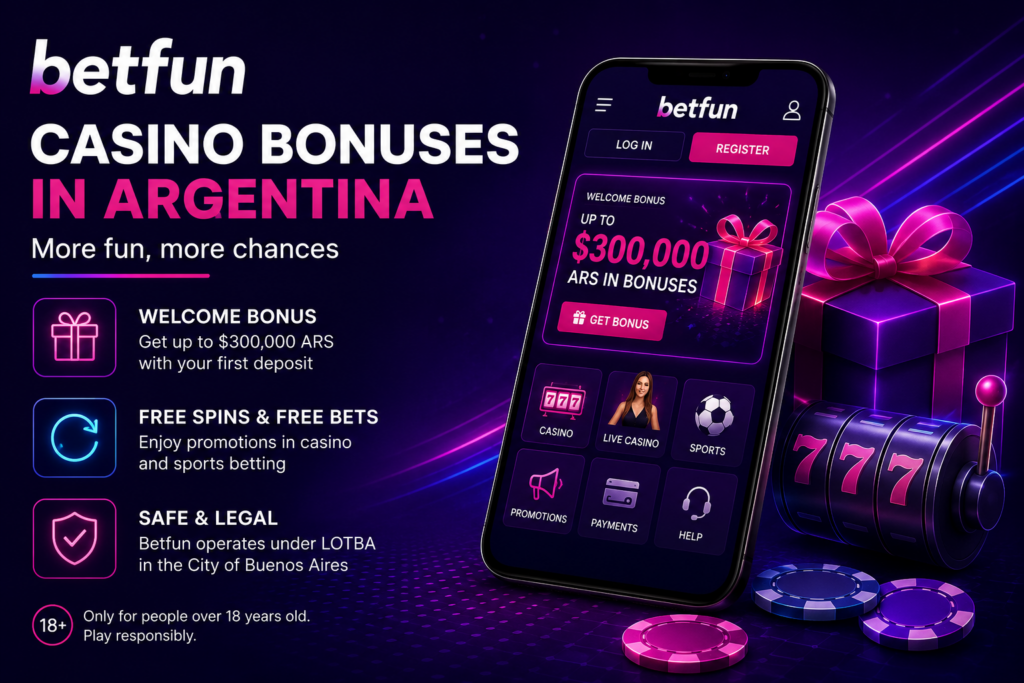 Betfun bonus withdrawal process with KYC verification and payment methods in Argentine pesos